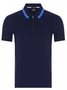 Поло Slim Fit хлопковое Boss