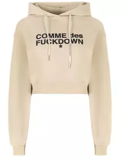 Худи хлопковое Comme DES Fuckdown