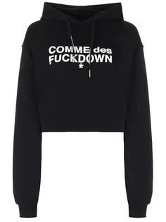 Худи хлопковое Comme DES Fuckdown