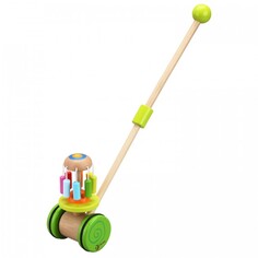 Каталки-игрушки Каталка-игрушка Classic World с ручкой Радуга