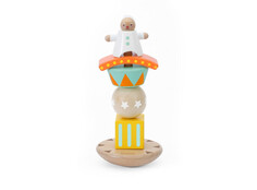 Деревянные игрушки Деревянная игрушка Classic World Пирамидка-качалка Клоун