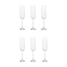 Набор бокалов для шампанского UMMA 6шт 200мл CRYSTALEX CR200104U