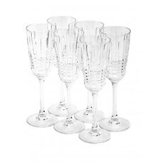 Набор бокалов для шампанского RENDEZ-VOUS 6шт 170мл LUMINARC CRISTAL DARQUES Q4351 Crystalex