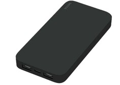 Внешний аккумулятор Xiaomi Mi SOLOVE 003M 20000 mAh 18W QC 3.0 Dual + кожаный чехол black