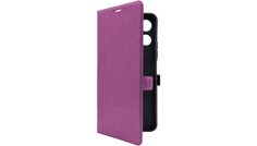Чехол BoraSCO Book Case для Xiaomi Redmi 12 фиолетовый