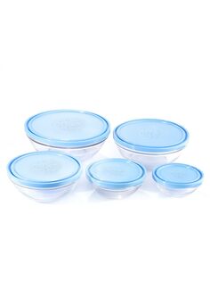 Набор салатников с крышкой FRESHBOX 5пр DURALEX 9072AS05C0111