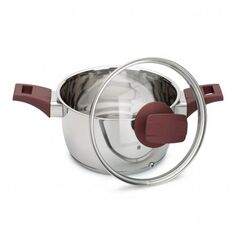 Кастрюля с крышкой AUGUSTA SPECIALE 2.4л ATTRIBUTE STEEL ASA018S