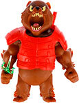 Тянущаяся фигурка 1 Toy MONSTER FLEX COMBAT, Воин-медведь с кинжалом, 15 см