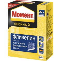Клей для флизелиновых обоев, Момент, Флизелин, 200 г, картонная коробка, 3000293