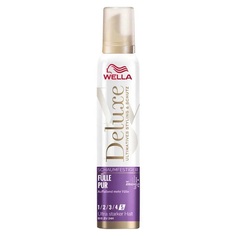 Мусс для волос Wella deluxe суперсильной фиксации насыщенный чистотой 200мл