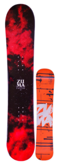 Сноуборд Zuma 17-18 Fantas Black/Red