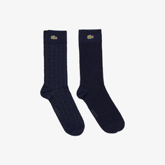 Мужские высокие носки Lacoste с лого