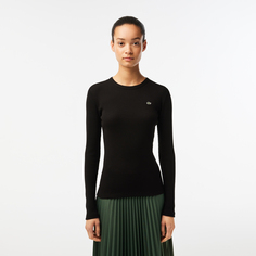 Женская футболка Lacoste с длинными рукавами