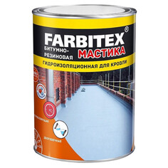 Мастики, олифы, влагоизоляторы мастика Farbitex битумно-резиновая 8кг, арт.4300010222