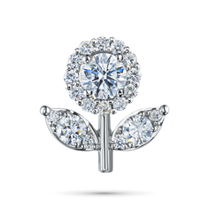 Подвеска из серебра э0612пд02181700_white ЭПЛ Даймонд