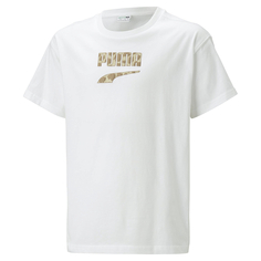 Подростковая футболка Downtown Logo Tee Puma