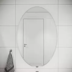 Зеркало для ванной Omega Glass NNF140 60x90 см овальное Без бренда
