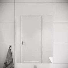 Шкаф зеркальный для ванной Паола 50 см цвет белый Акваль