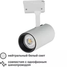 Трековый светильник светодиодный «Nostro» 20 Вт, 8 м², цвет белый Arte Lamp