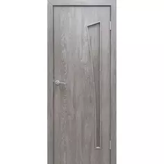 Дверь межкомнатная Белеза глухая финиш-бумага ламинация цвет тернер серый 80х200 см Принцип