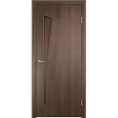 Дверь межкомнатная Белеза глухая финиш-бумага ламинация цвет дуб тёрнер коричневый 90x200 см Verda