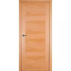Дверь межкомнатная Лофтвуд Люкс глухая шпон цвет дуб американский 70x200 см Belwooddoors
