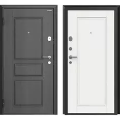 Дверь входная металлическая Премиум New 98x205 см левая белый Doorhan
