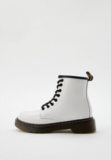 Ботинки Dr. Martens 1460 J White Patent Lamper