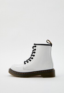 Ботинки Dr. Martens 1460 J White Patent Lamper