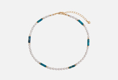 Ожерелье из жемчуга с трубочками Bluejay