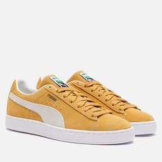 Кроссовки Puma Suede Classic XXI, цвет жёлтый