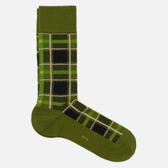 Носки Burlington Heritage Check, цвет зелёный
