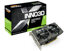 Видеокарта Inno3D nVidia GeForce GTX 1630 TWIN X2 1740MHz PCI-E 3.0 4096Mb 12000MHz 64-bit 1xHDMI 2xDP N16302-04D6X-1177VA25