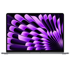Ноутбук APPLE MacBook Air 15 (2023) (Русская / Английская раскладка клавиатуры) Space Grey (Apple M2 8-core/8192Mb/256Gb/No ODD/M2 10-core/Wi-Fi/Bluetooth/Cam/15.3/2880x1864/Mac OS)