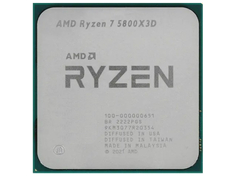 Процессор AMD Ryzen 7 5800X3D (3400MHz/AM4/L2+L3 102400Kb) 100-000000651 OEM