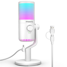 USB микрофоны, Броадкаст-системы Maono DM30RGB (white)