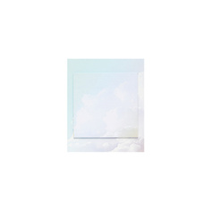 ЛЭТУАЛЬ Стикеры для заметок CLOUDS BLUE