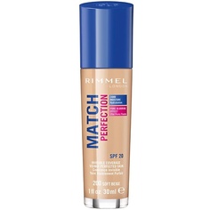 Тональные средства RIMMEL Тональный крем с эффектом мягкого фокуса Match Perfection