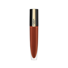 LORÉAL PARIS Тинт для губ жидкий матовый Rouge Signature, с металлическим эффектом L'Oreal