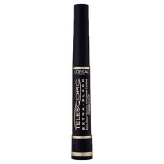 LORÉAL PARIS Тушь для ресниц для удлинения и разделения, экстрачерная Telescopic Extra-Black Mascara L'Oreal