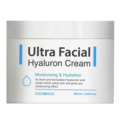 Крем для лица FOODAHOLIC Антивозрастной функциональный крем для лица с гиалуроновой кислотой Ultra Facial Hyaluron Cream