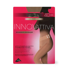 OMSA Колготки 40 ден INNOVATTIVA (бесшовные) Caramello