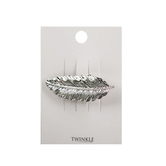 TWINKLE Заколка для волос Silver Leaf