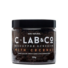 Скраб для тела C LAB&CO Кофейный скраб с кокосом в банке