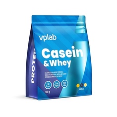 Спортивное питание VPLAB Казеин и Сывороточный протеин Casein & Whey Ваниль