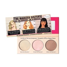 Набор средств для макияжа THEBALM THE BALM Палетка хайлайтеров The Manizer Sisters