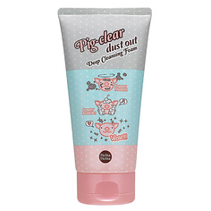 Мусс для умывания HOLIKA HOLIKA Глубоко очищающая пенка для лица Pig-clear dust out Deep Cleansing Foam