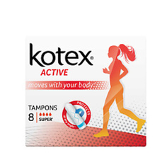 KOTEX Тампоны ACTIVE Супер