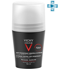 Дезодоранты VICHY ОМ Дезодорант-антиперспирант 72 часа против избыточного потоотделения для мужчин