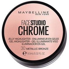 Хайлайтер для лица MAYBELLINE NEW YORK Гелевый хайлайтер "Face Studio Chrome"